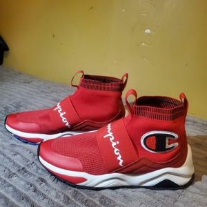 Mens Champion Rally Pro Athletic Shoe - Red
